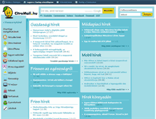 Tablet Screenshot of portal.citromail.hu